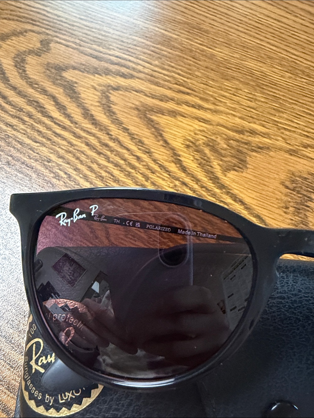 Polarized Ray Ban Erika RB4171 Sunglasses - Picture 2 of 4
